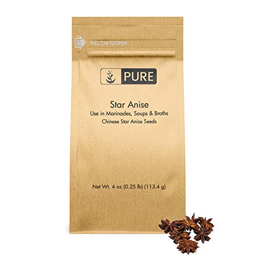 Star Anise 4 Oz Use In Teas &Amp; Baking, Chinese Star Anise
