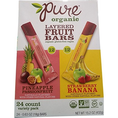 Pure Organic Layer Fruit Bar, 15.2 Ounce