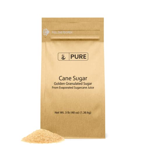 Pure Original Ingredients Cane Sugar 3 lb, Baking, Kitchen Sta...