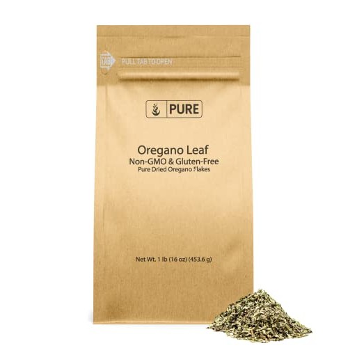 Pure Original Ingredients Oregano Leaf Flakes 16 oz Pure & Nat...