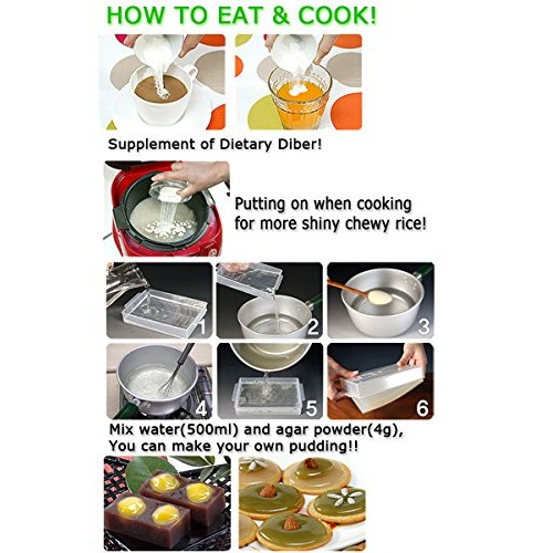 Agar Powder 100G3.53Oz Vegetable Gelatin Dietary Fiber