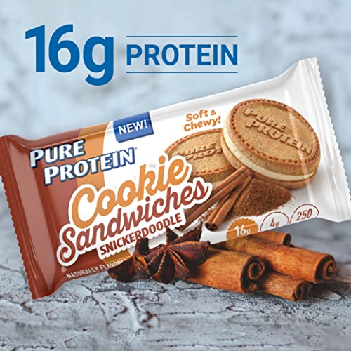 Pure Protein Soft &Amp; Chewy Cookie Sandwiches Snickerdoodle