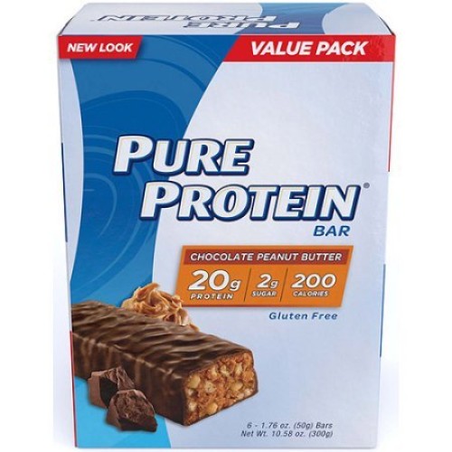 Pure Protein High Protein Bars, Chocolate Peanut Butter, 1.76 Ou