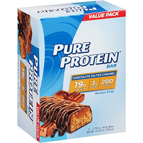 Pure Protein High Protein Bars, Chocolate Salted Caramel Bars, 1