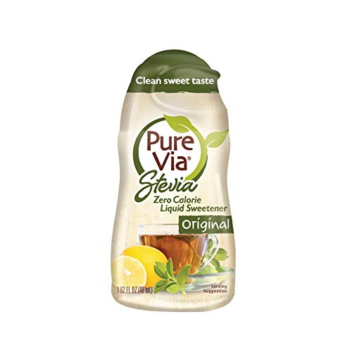 Pure Via Stevia Liquid, Stevia Drops, Liquid Stevia, Sugar Subst