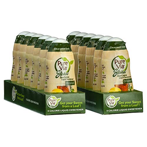 Pure Via Stevia Liquid, Stevia Drops, Liquid Stevia, Sugar Subst