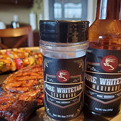 Pure Whitetail Marinade | Meat Marinade for Cooking, Grilling & ...