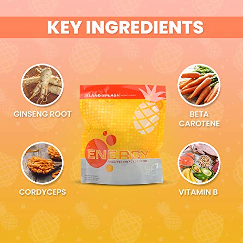 Genesis Pure Energy With Wheat Grass Island Splash Sugar-Free Po