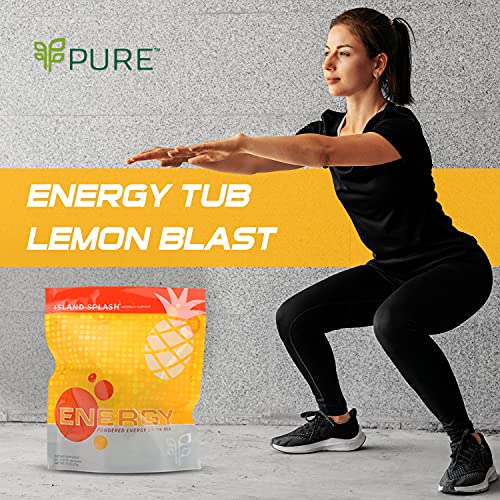 Genesis Pure Energy With Wheat Grass Island Splash Sugar-Free Po