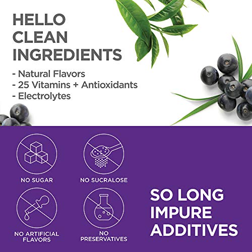 Pureboost Clean Energy Drink Mix + Immune System Support. Sugar-