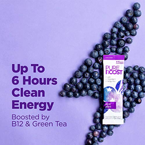 Pureboost Clean Energy Drink Mix + Immune System Support. Sugar-