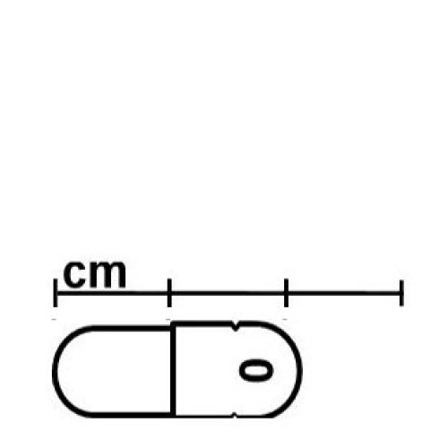 Purecapsusa - 1,000 Fillable Light/Dark Green Empty Gelatin Caps