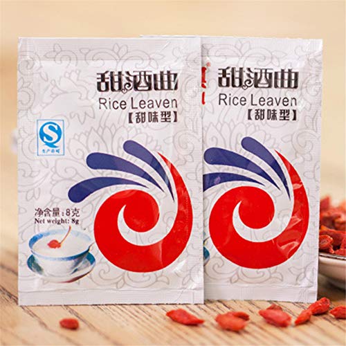 Purelemon 10Pcs Wine Yeast-Sweet Glutinous Rice Wine Yeast,Rice