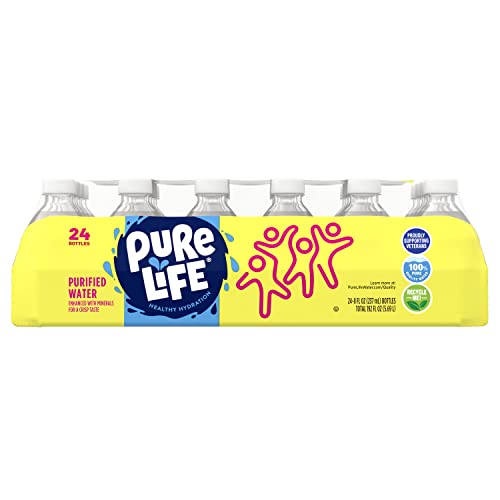Nestle Pure Life Water, 8 Fl Oz Pack Of 24 Nestle Pure Life Water, 8 Fl Oz Pack Of 24