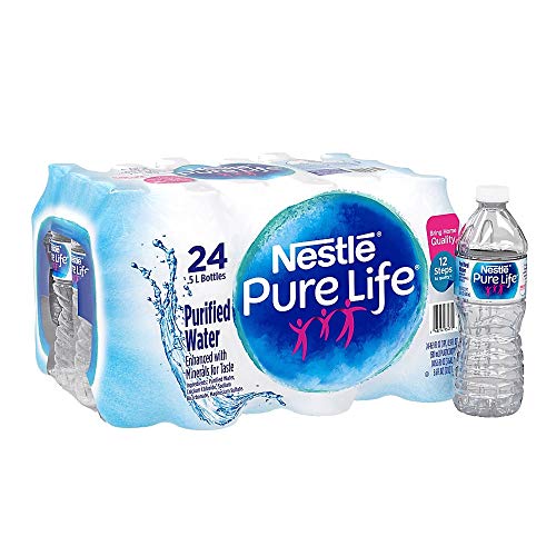 Nestler Pure Lifetm Purified Bottled Water, 16.9 Oz., Case O