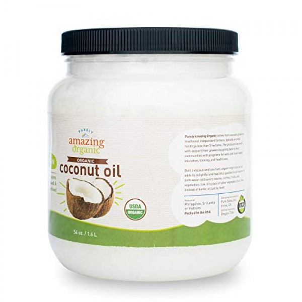 Purely Amazing Organics - Certified Organic Virgin Coconut Oil ...