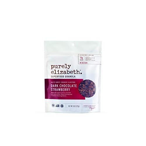 Purely Elizabeth Dark Chocolate Strawberry Maca, 8 Oz