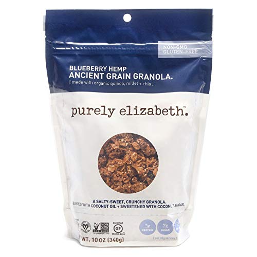 Purely Elizabeth Blueberry Hemp Ancient Grain Granola 10Oz One