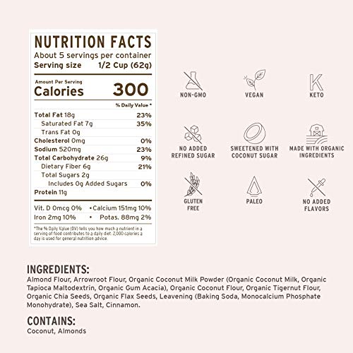 Purely Elizabeth Grain-Free Protein + Collagen Pancake Mix - Cer