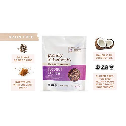 Purely Elizabeth Grain-Free Superfood Granola - Gluten-Free &Amp; Ve