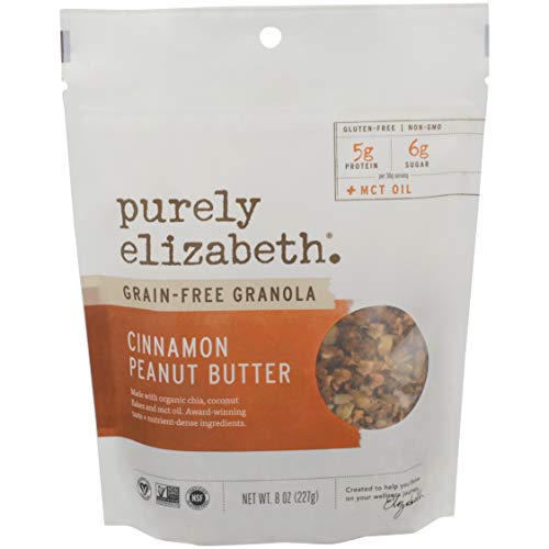 Purely Elizabeth , Granola Peanut Butter Collagen Grain Free, 8 Oz