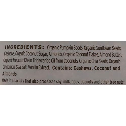 Purely Elizabeth, Granola Vanilla Almond Butter Collagen Grain F