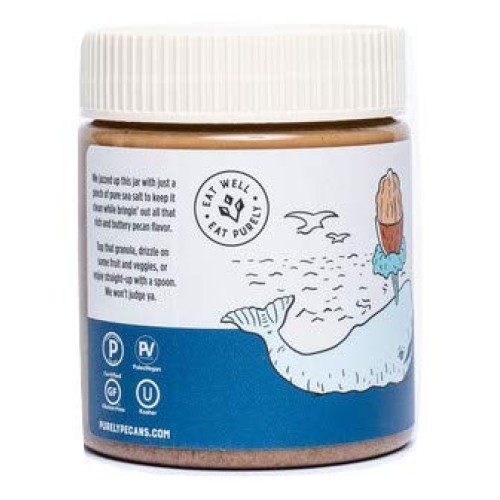 Purely Pecans Natural Pecan Butter - Keto, Paleo, Kosher, Vegan