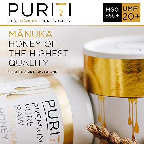 Puriti Manuka Honey, Umf 20+ | Premium Quality Authentic Superfo