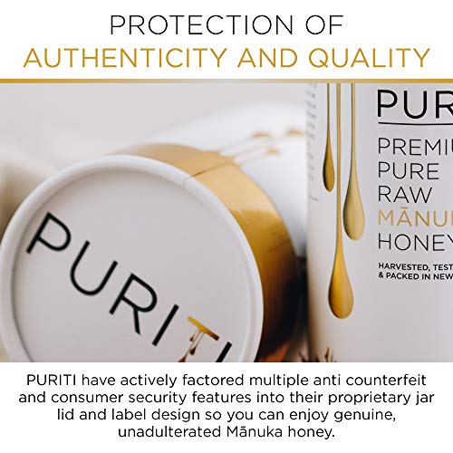 Puriti Manuka Honey, Umf 20+ | Premium Quality Authentic Superfo