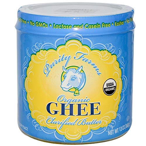 Ghee, 95% Organic, Clarified Butter, 13 Oz Pack Of 4