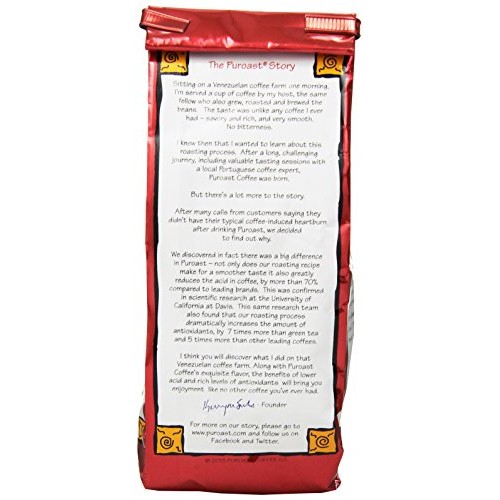 Puroast Low Acid Coffee Bourbon Pecan, 12 Ounce