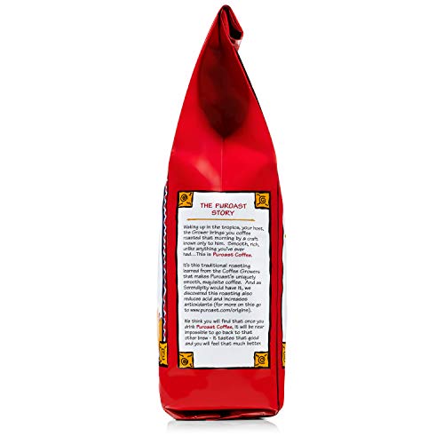 Puroast Low Acid Ground Coffee, Hazelnut Flavor, High Antioxidan