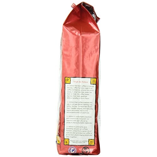 Puroast Low Acid Whole Bean Coffee, Decaf House Blend, High Anti