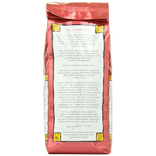 Puroast Low Acid Whole Bean Coffee, House Blend, High Antioxidan