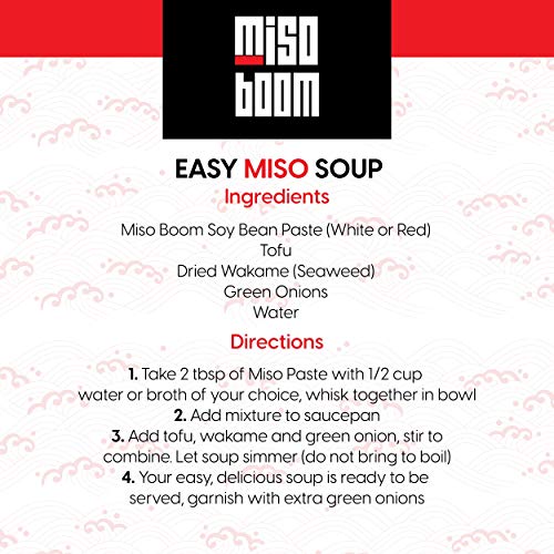 Miso Paste White Shiro Miso Soybean Paste, 2.2 Lb, Non-Gmo, No