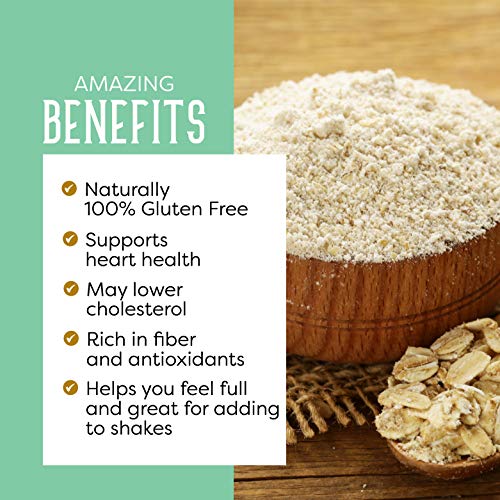 Oat Flour, 2Lbs, Gluten Free Oat Flour For Baking, Oat Flour Glu