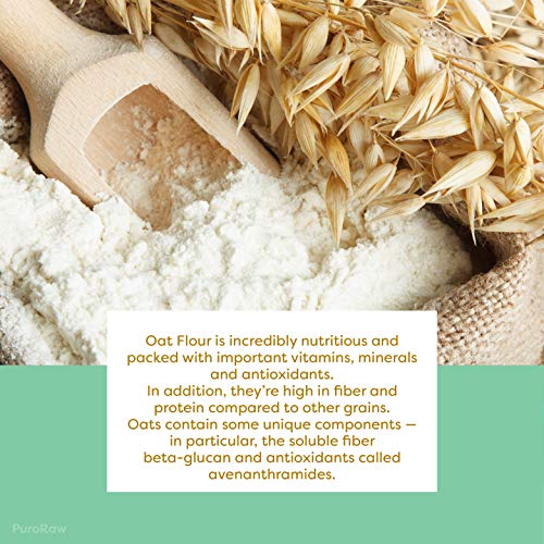 Oat Flour, 2Lbs, Gluten Free Oat Flour For Baking, Oat Flour Glu