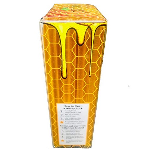 Citrus Sunshine Honey Sticks Gift Box Variety Pack 100 Count Gif