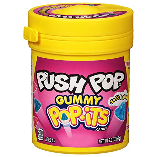 Push Pop Pop-Its Gummy Easter Candy - 8 Count Gummy Candy With F...