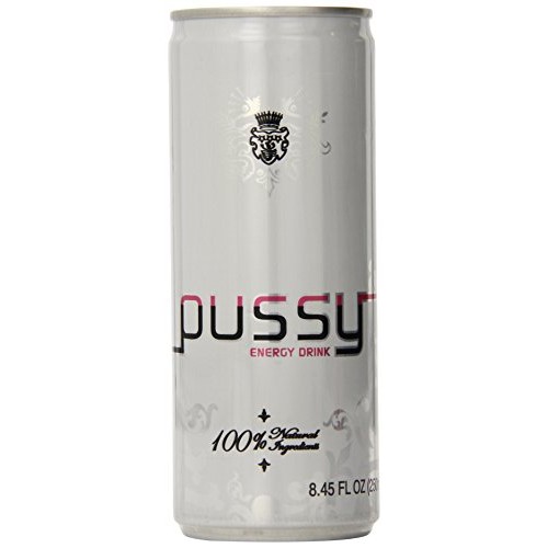 Pussy Natural Energy Drink 250Ml - Pack Of 4