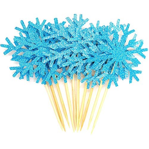 Putwo 20 Counts Wedding Cake Decorating Frozen Cupcake Toppers T