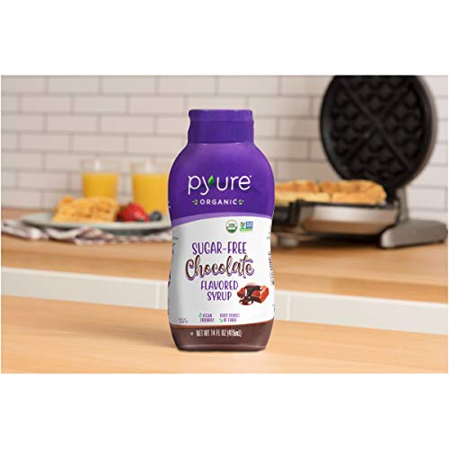 Organic Chocolate Flavored Syrup By Pyure | Sugar-Free, Keto, 1