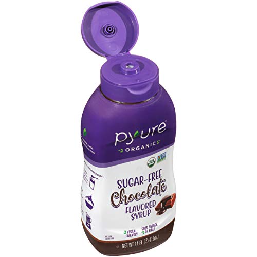 Organic Chocolate Flavored Syrup By Pyure | Sugar-Free, Keto, 1