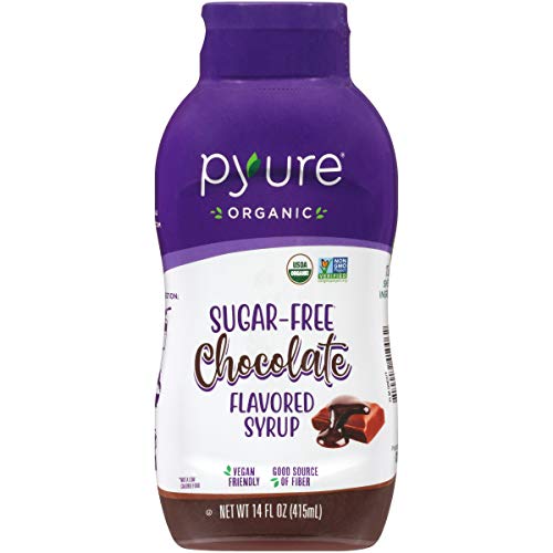 Organic Chocolate Flavored Syrup By Pyure | Sugar-Free, Keto, 1
