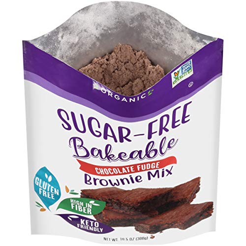 Organic Chocolate Fudge Brownie Mix By Pyure | Sugar-Free, Keto,