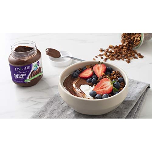 Organic Hazelnut Spread With Cocoa By Pyure | Keto Friendly, No