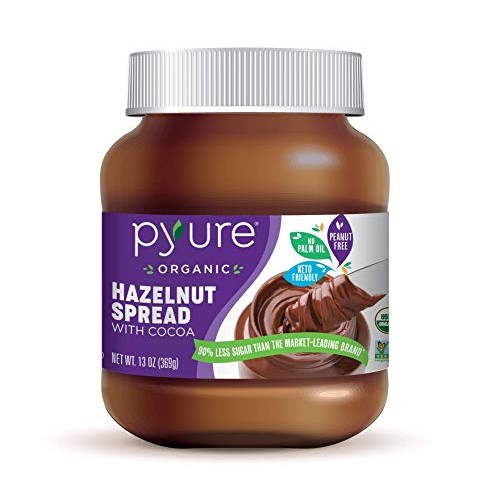 Organic Hazelnut Spread With Cocoa By Pyure | Keto Friendly, No
