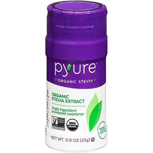 Pyure Organic Stevia Sweetener Extract Powder- 100% Stevia Leaf