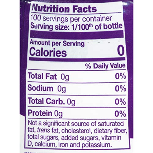 Pyure Organic Liquid Stevia Extract Sweetener, Vanilla, Sugar Su