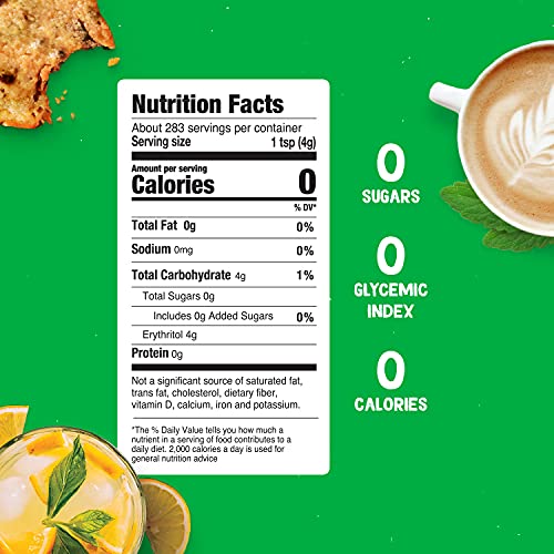 Pyure Organic Stevia Sweetener Blend, 2:1 Sugar Substitute, Gran